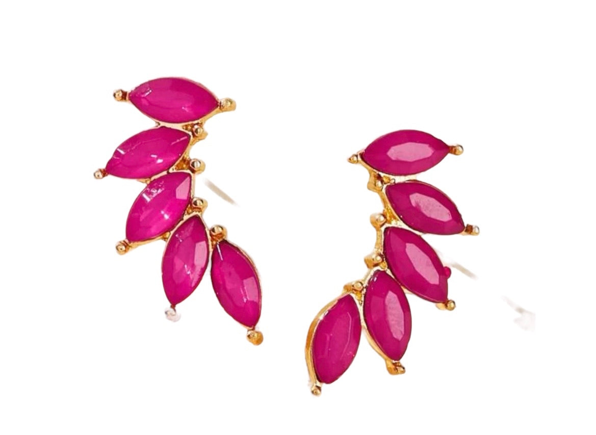 Dainty Pink Earrings