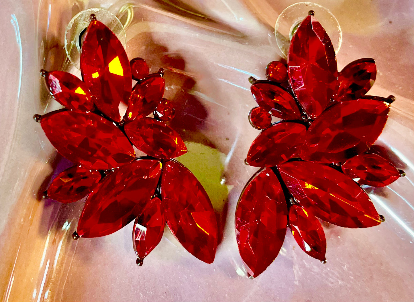 *New* Dorthy Earrings (Red)