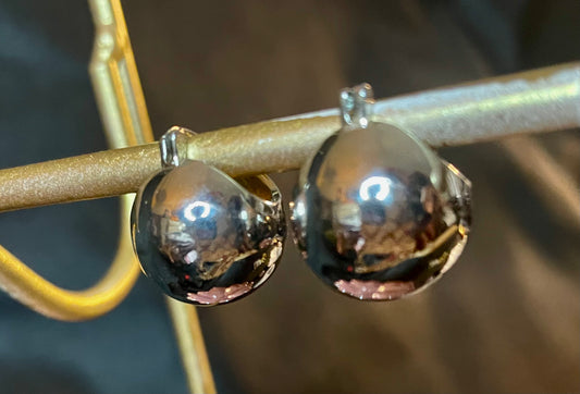 *New* Cutesee Silver Ball Earrings